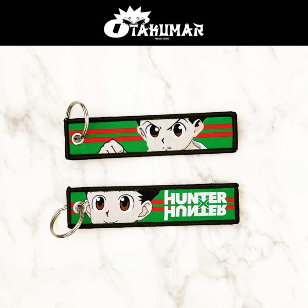 Gon hunter x hunter - PORTE-CLES ANIME BRODE